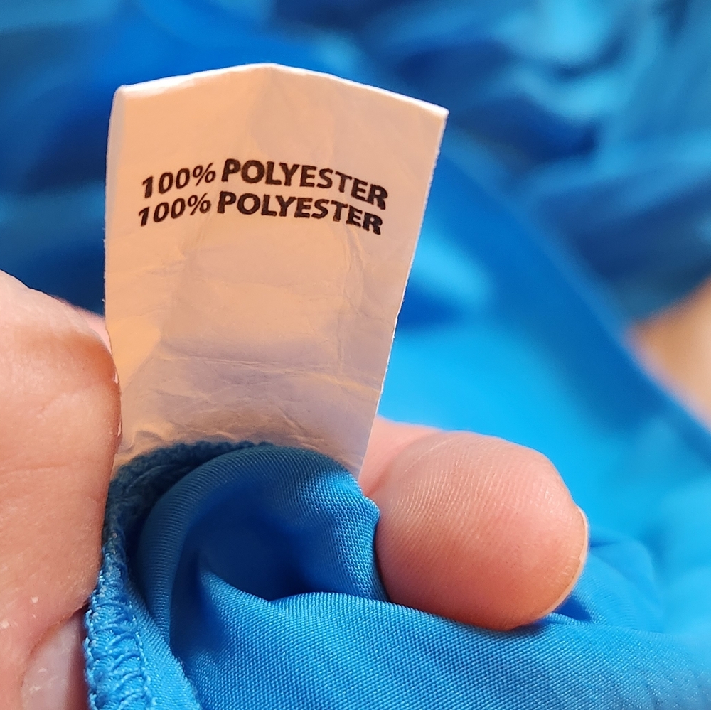 Ramy Brooke Blue Jacqueline Smocked Mini Dress Size Medium - Picture 9 of 11